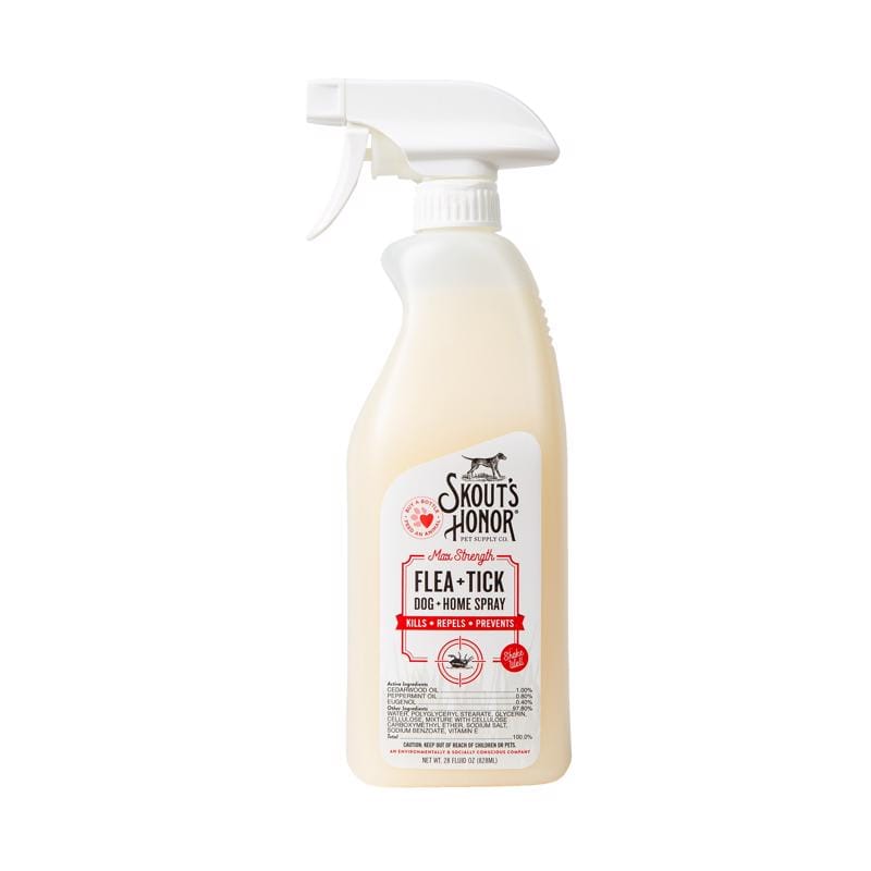 Skout'S Honor SH20FTHS28 Liquid Dog Flea and Tick Spray 28 oz