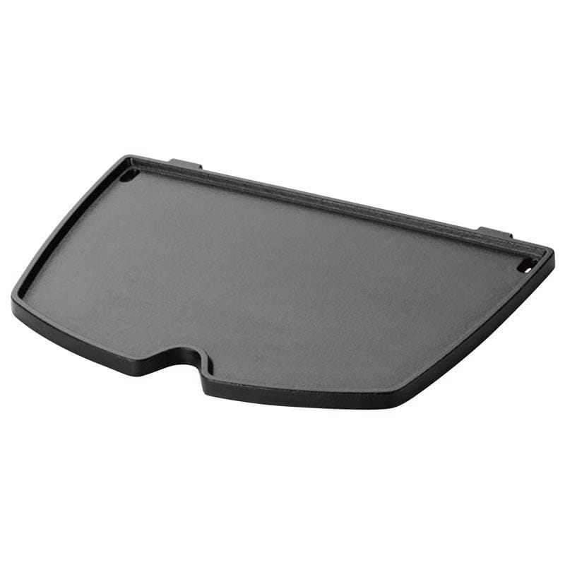 Weber 6558 Q 100/1000 Cast Iron/Porcelain Grill Top Griddle 12.6 in. L X 8.6 in. W 1 pk
