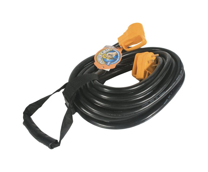 Camco 55197 PowerGrip 50 ft. 30 amps Extension Cord 1 pk