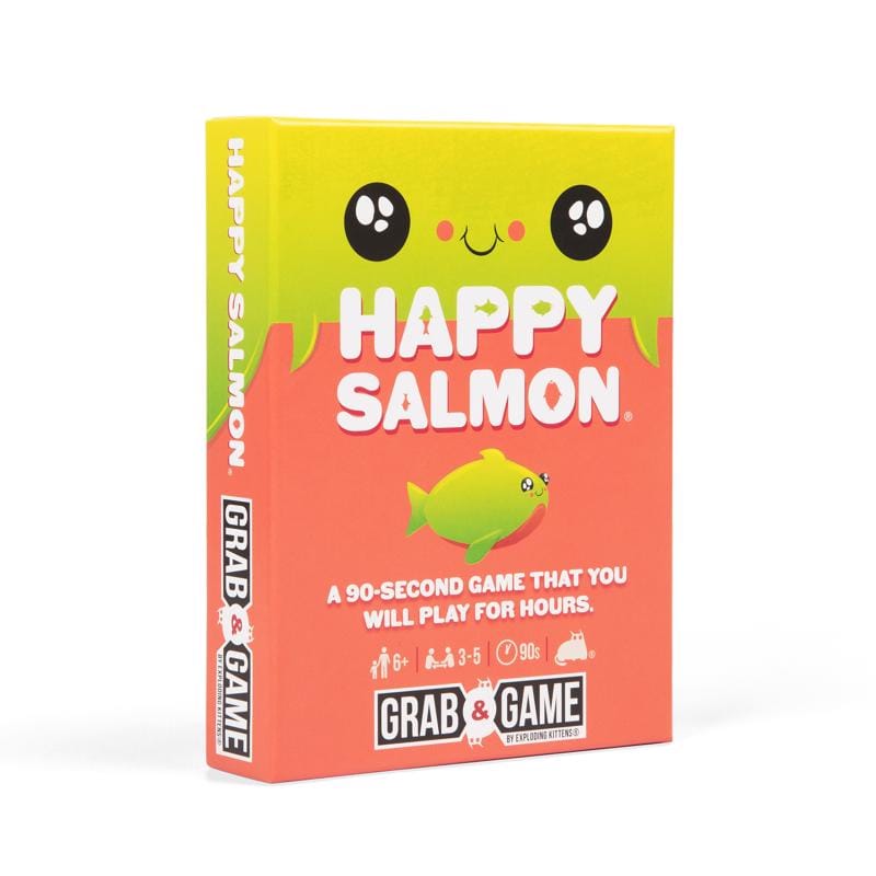 Exploding Kittens HS-IMP-8 Happy Salmon Card Game