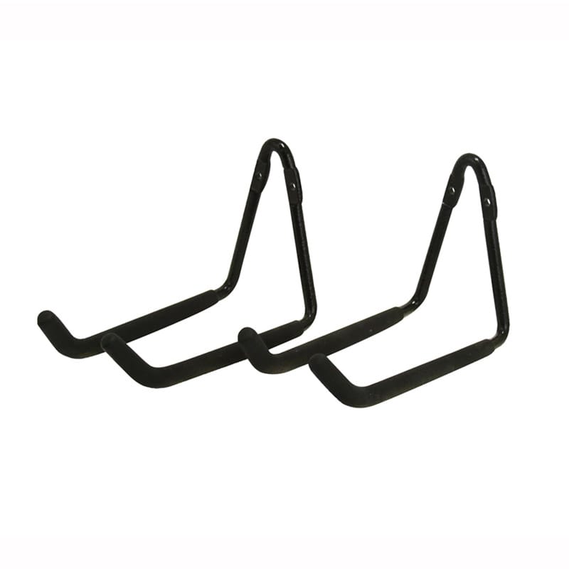 Crawford CMDH2-6 7 in. L Zinc-Plated Black Steel Hanger Holder 50 lb. cap. 2 pk