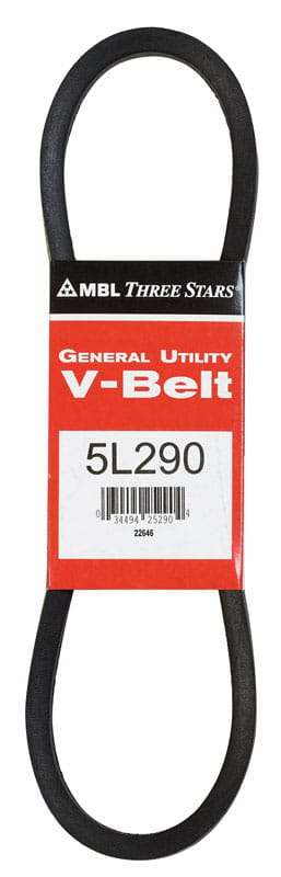 Mitsuboshi 5L290A FHP General Utility V-Belt 0.63 in. W X 29 in. L For Fractional Horsepower Motors