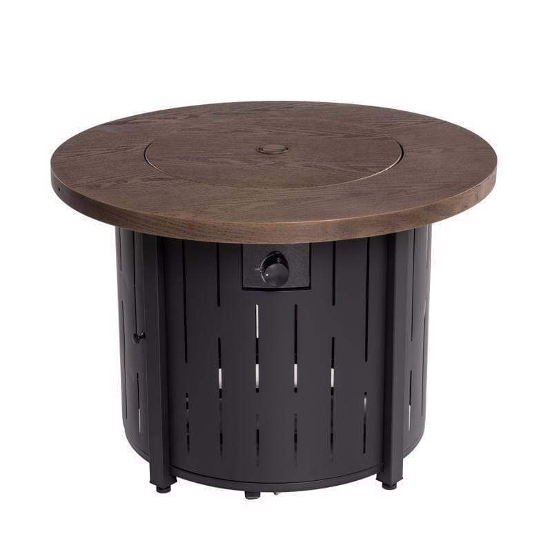 Living Accents WELLFP-RW-2 36 in. W Steel Modern Round Propane Fire Pit