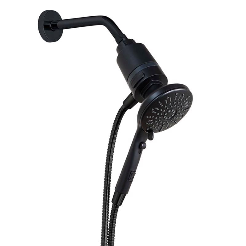 Seventy 12160 Danco Seventy Matte Black ABS 5 settings Handheld Showerhead 1.8 gpm