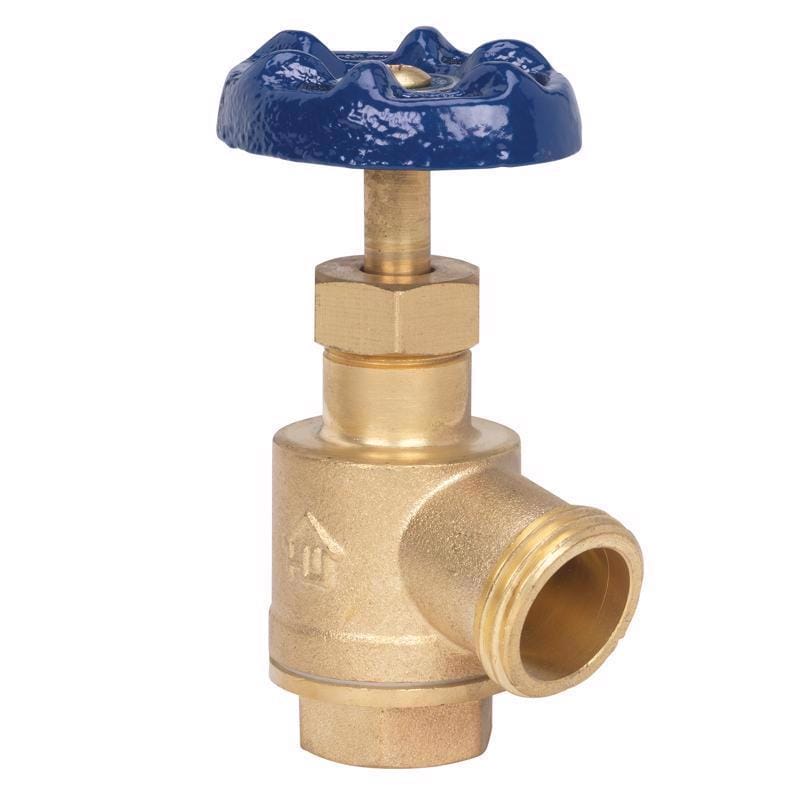 Homewerks VGRBNOB5 1 in. FIP X 3/4 in. MHT Brass Garden Valve
