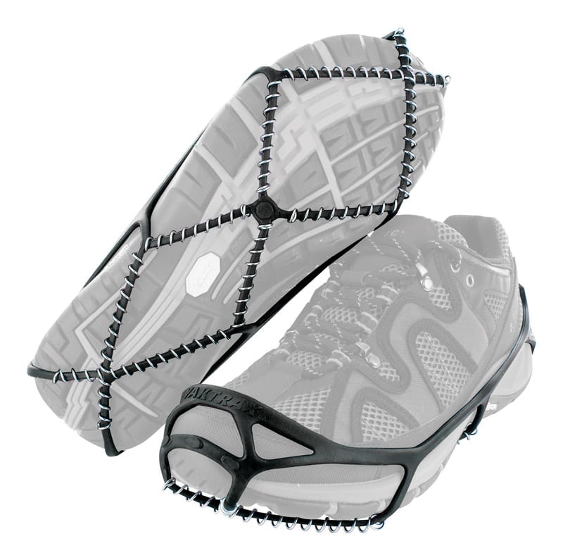 Yaktrax 08606 Walk Unisex Poly Elastomer Blend/Steel Snow and Ice Traction Black W 2.5-6/M 1-4.5 Waterproo