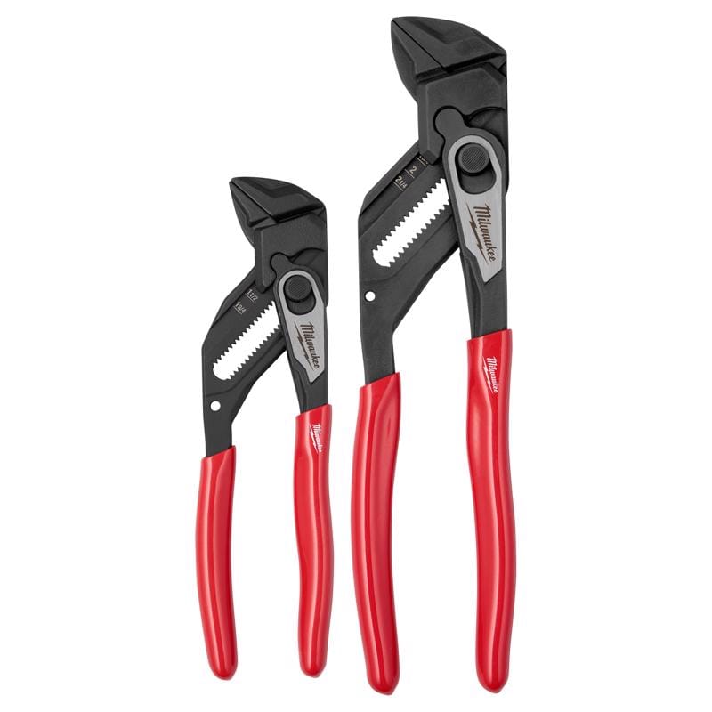 Milwaukee 48-22-6930 2 pc Steel Wrench Adjustable Pliers Set 10.25 in. L
