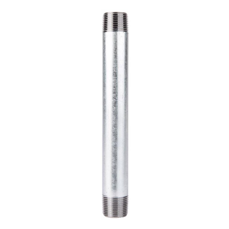 STZ Industries 303U34X8 3/4 in. MIP each X 3/4 in. D MIP Galvanized Steel 8 in. L Nipple
