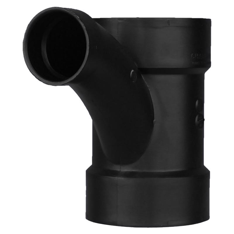 Charlotte Pipe ABS005021600 4 in. Hub X 4 in. D Hub ABS Wye