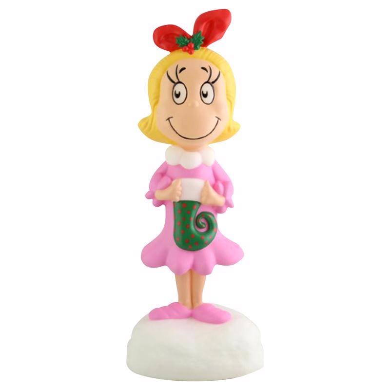 Dr. Seuss 882951 LED Multicolored Dr. Suess Cindy Lou Blow Mold Table Decor 14 in.