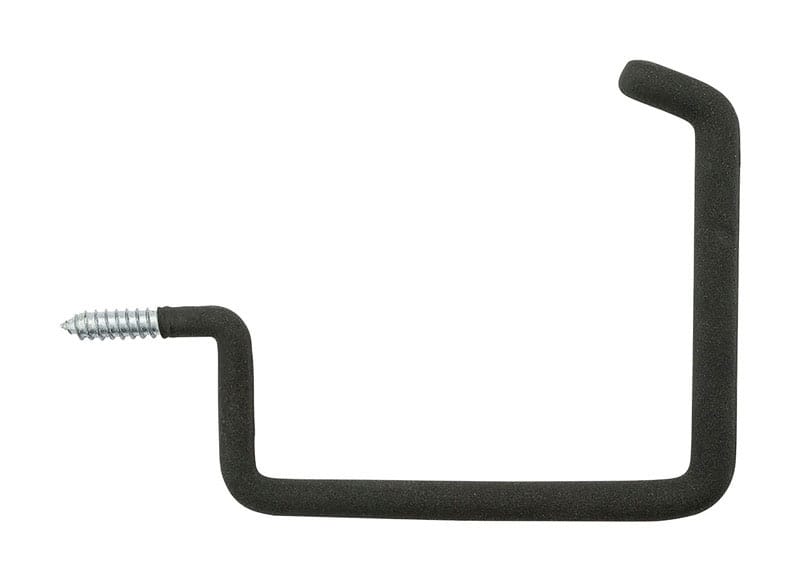 National Hardware N112-022 9.38 in. L Vinyl Coated Black Steel Large Storage Hook 50 lb. cap. 1 pk