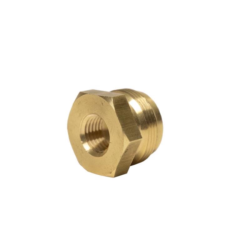 MR. Heater F276140 1/4 in. D X 1 in. D Brass MPT x FPT Cylinder Adapter
