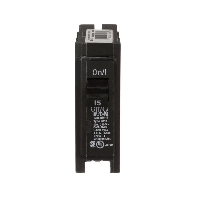 Eaton BR115 15 amps Plug In Single Pole Circuit Breaker