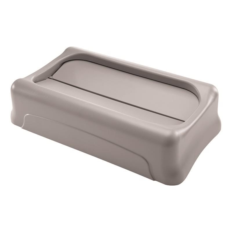 Rubbermaid FG267360GRAY Slim Jim Resin 23 gal Garbage Can Lid