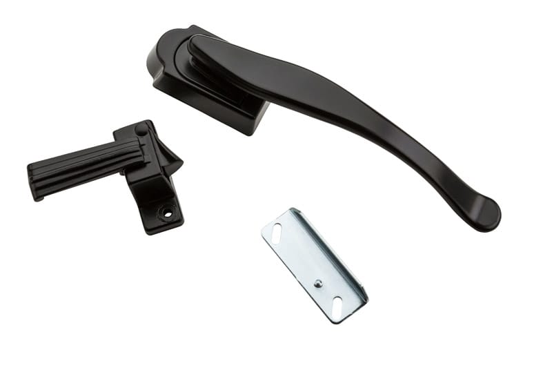National Hardware N100-034 Matte Black Zinc Lever Latches 1 pk