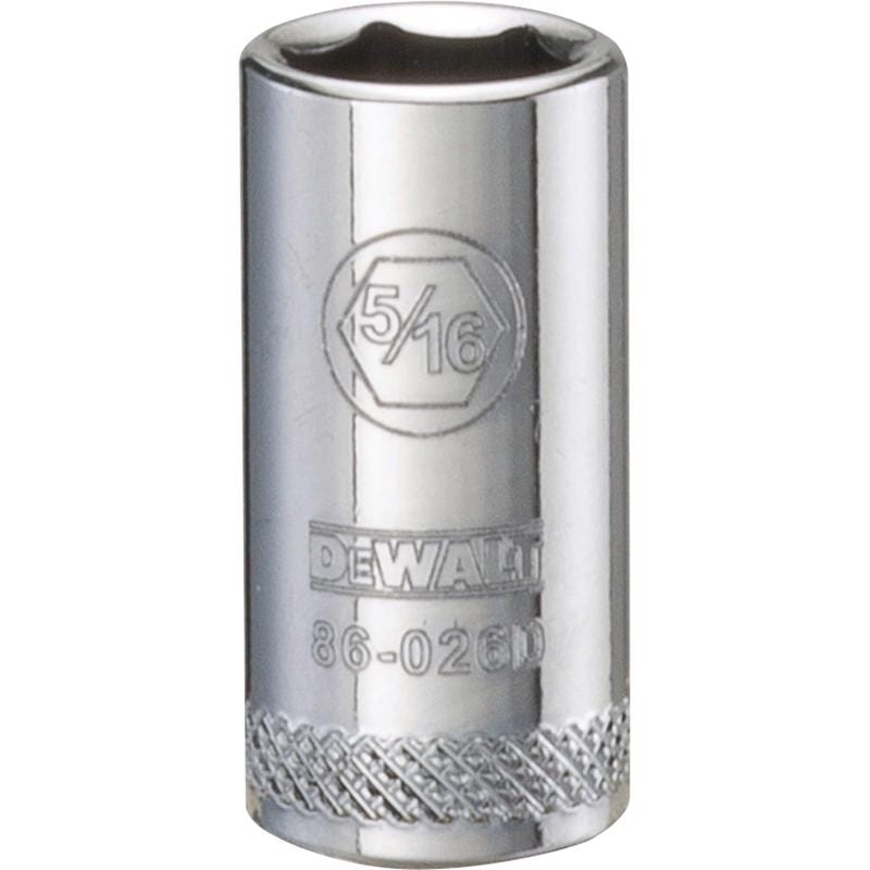 Dewalt DWMT86026OSP 5/16 in. X 1/4 in. drive SAE 6 Point Socket 1 pc