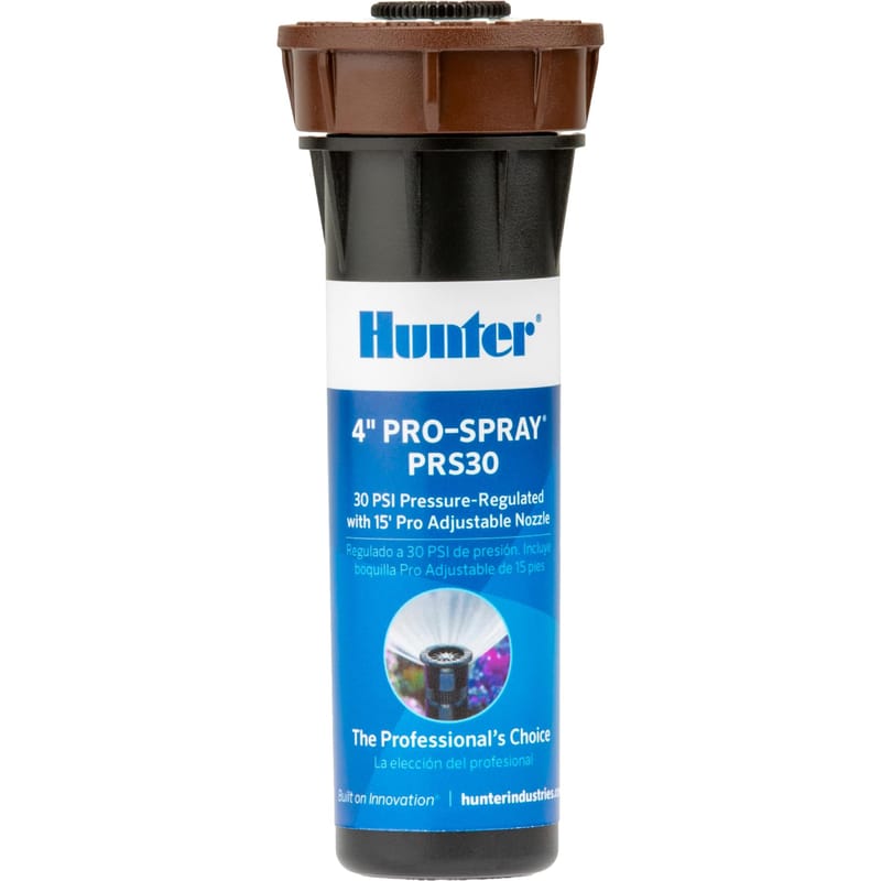 Hunter PROS04PRS3015A Pro-Spray PRS30 4 in. H Adjustable Pop-Up Spray Head