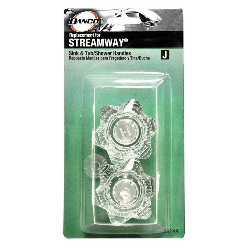 Danco 9D00088168 For Streamway Clear Sink and Tub and Shower Faucet Handles