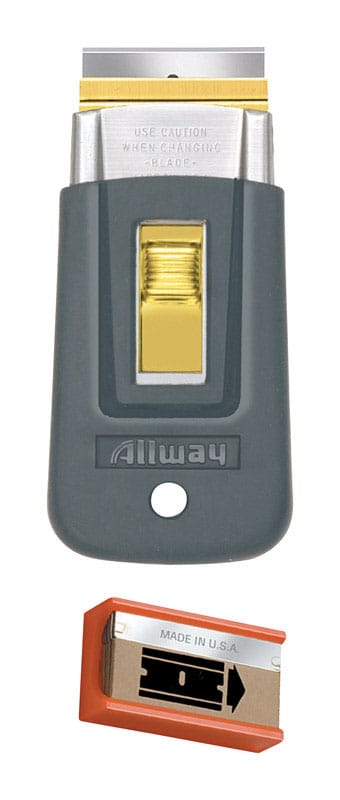 Allway SGS 1-1/2 in. W Carbon Steel Single-Edge Razor Scraper