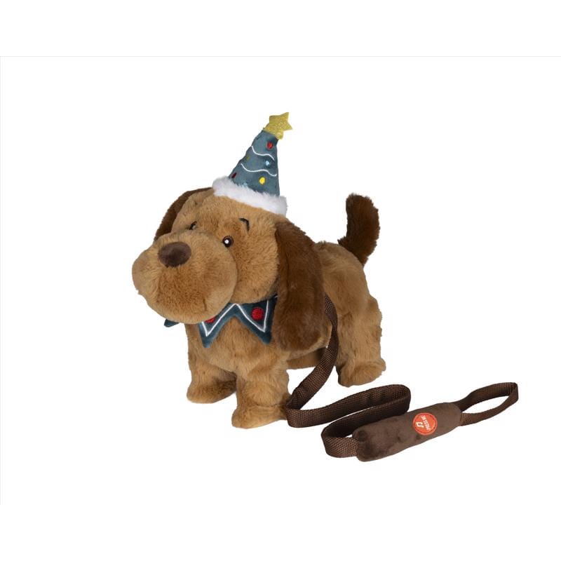 Decoris 9549967 Walking dog Animated Decor 12.2 in.