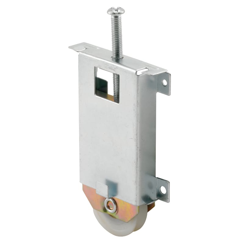 Prime-Line N 6630 1.5 in. D X 2.5 in. L Zinc-Plated Silver Steel Mirror/Wardrobe Door Roller 1 pk