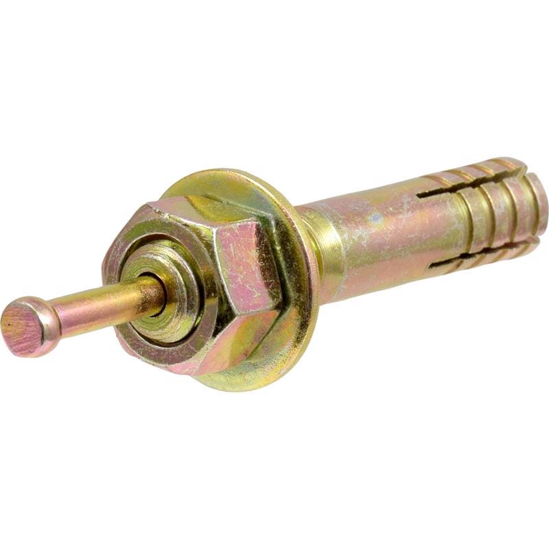 Hillman 375683 1/2 in. D X 2-3/4 in. L Steel Round Head Strike Anchor 25 pc