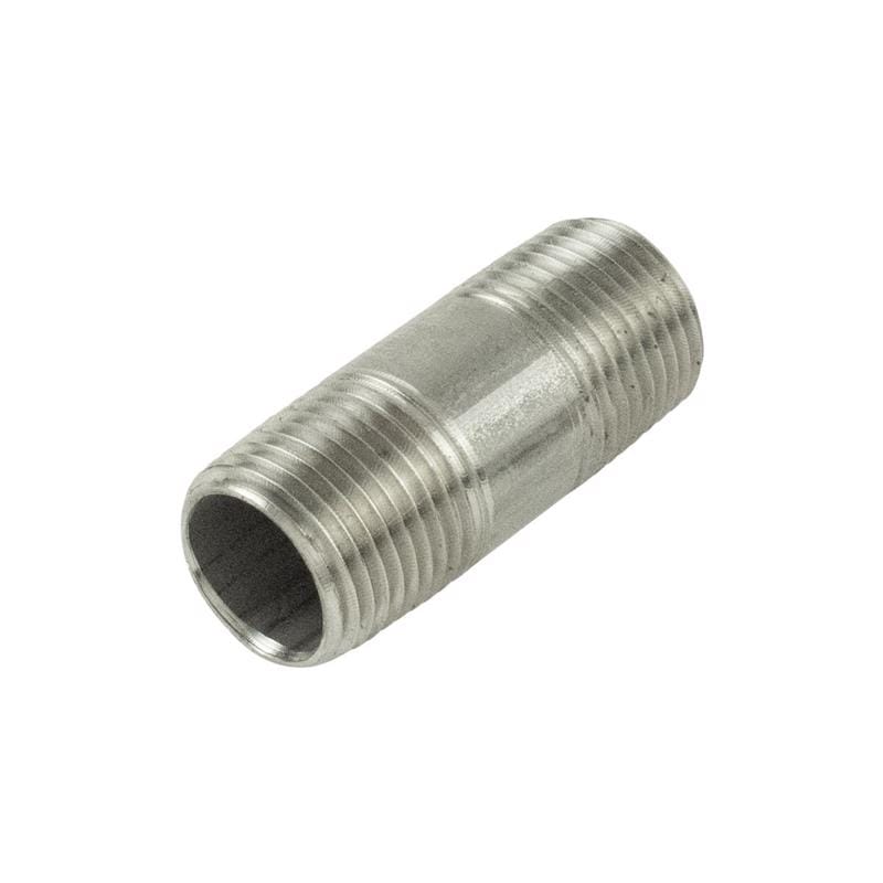 B&K SN-837 Proline 1/2 in. MIP X 1/2 in. D MIP Stainless Steel 2 in. L Nipple