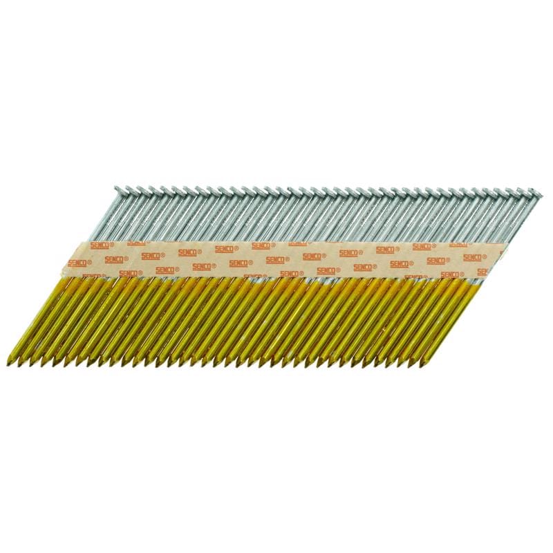 Senco KC27ASBX 3 in. L X 16 Ga. Angled Strip Hot-Dip Galvanized Framing Nails 34 deg 2,500 pk