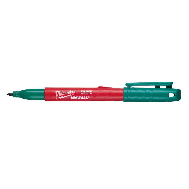 Milwaukee 48-22-3190 Inkzall Green Fine Tip Permanent Marker 1 pk
