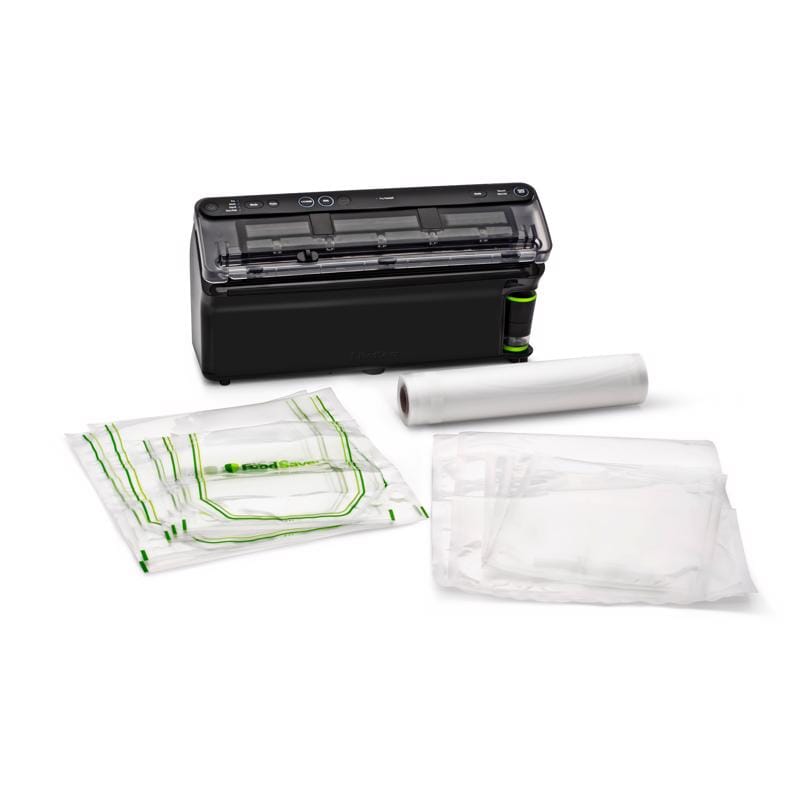 FoodSaver 2182315 Elite All-In-One Black Food Vacuum Sealer