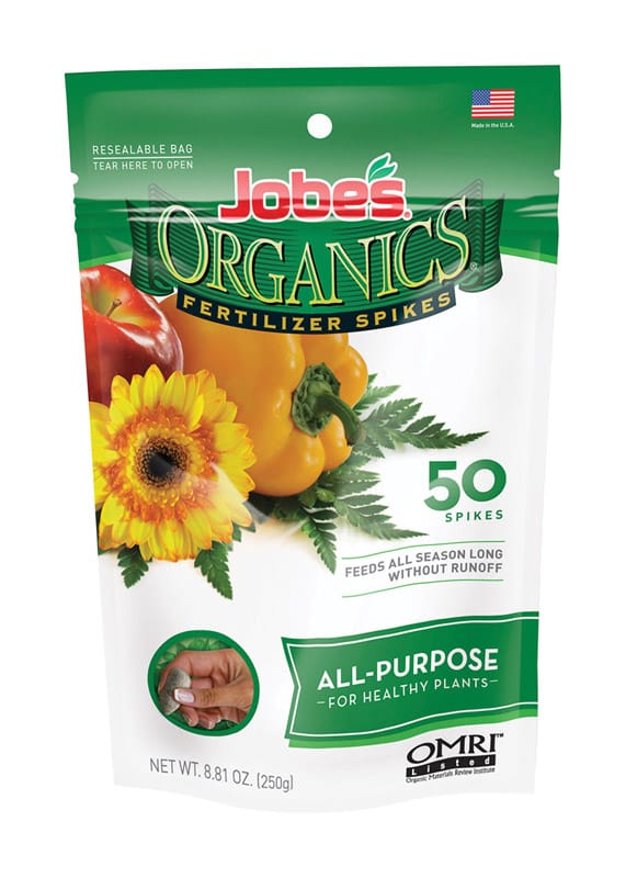 Jobe'S 06528 Organic Spikes All Purpose Plant Food 50 pk
