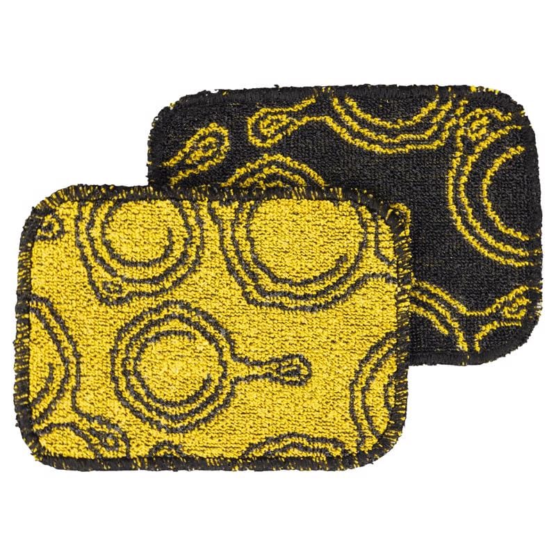 Lodge AESCRUB Non-Scratch Scrubbing Cloths For Cast Iron 6.5 in. L 2 pk