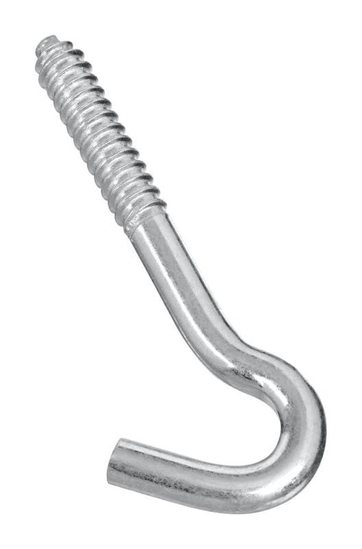 National Hardware N220-830 Zinc-Plated Silver Steel 4-1/2 in. L Heavy Duty Screw Hook 290 lb 1 pk