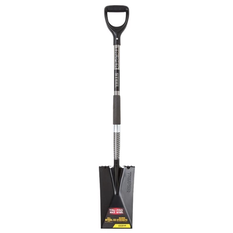 Truper PES-ST Tru Pro 42 in. Steel Square Garden Spade Steel Handle
