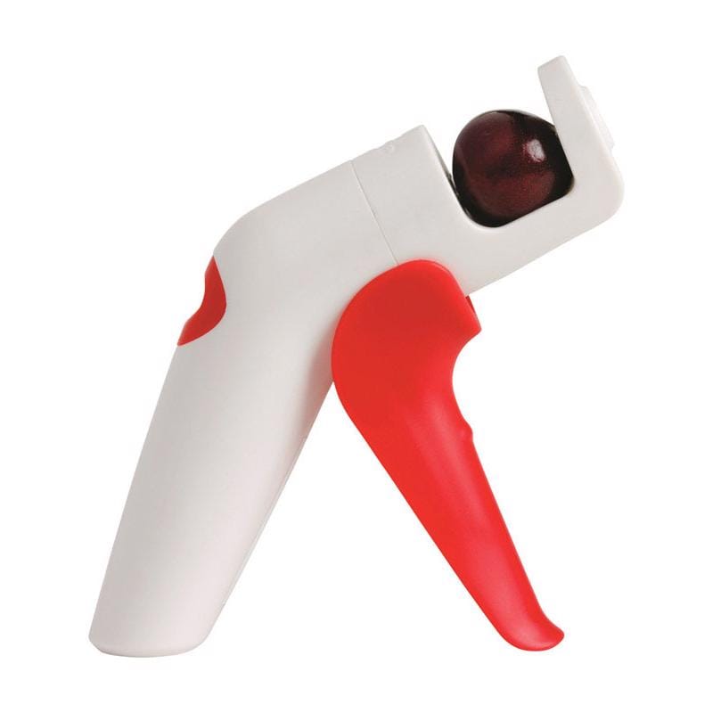 Chef'N 102-241-005 QuickPit Red/White Plastic Cherry/Olive Pitter
