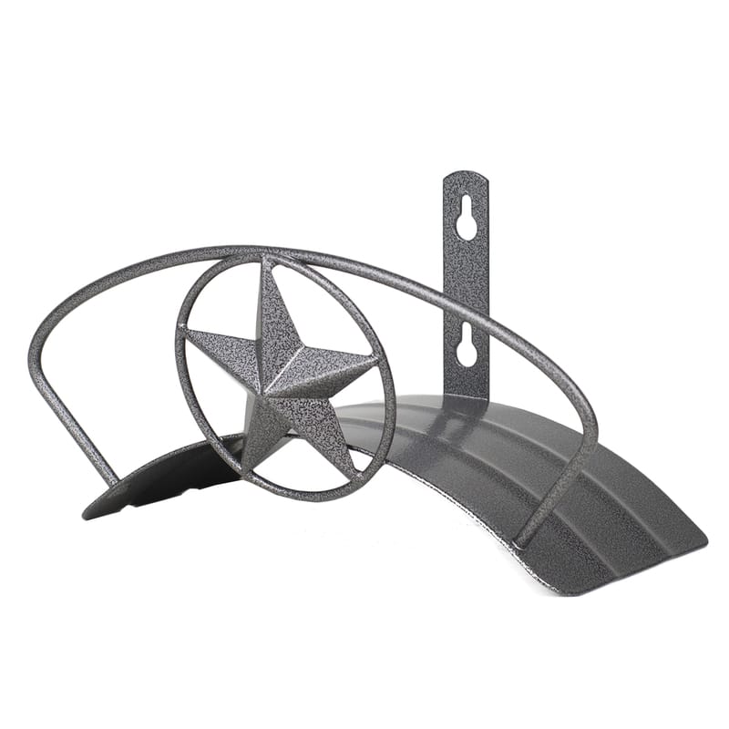 Yard Butler HH-STAR 125 ft. Silver Wall Mounted Hose Hanger