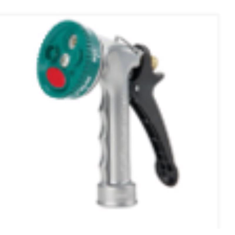 Gilmour 1065665 7 Pattern Adjustable Multi-Pattern Metal Spray Nozzle