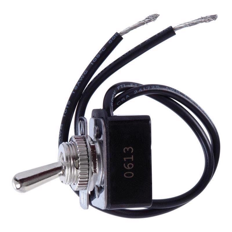 Jandorf 61135 8 amps Single Pole Toggle Power Tool Switch Silver 1 pk