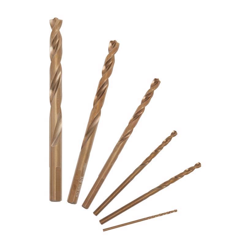Milwaukee 48-89-2330 Drill Bt Set Cobalt 6 Piece