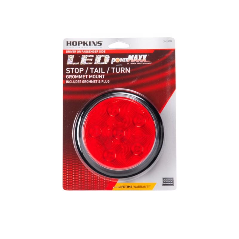 Hopkins C542RTM Power Maxx Red Round Stop/Tail/Turn LED Light Kit