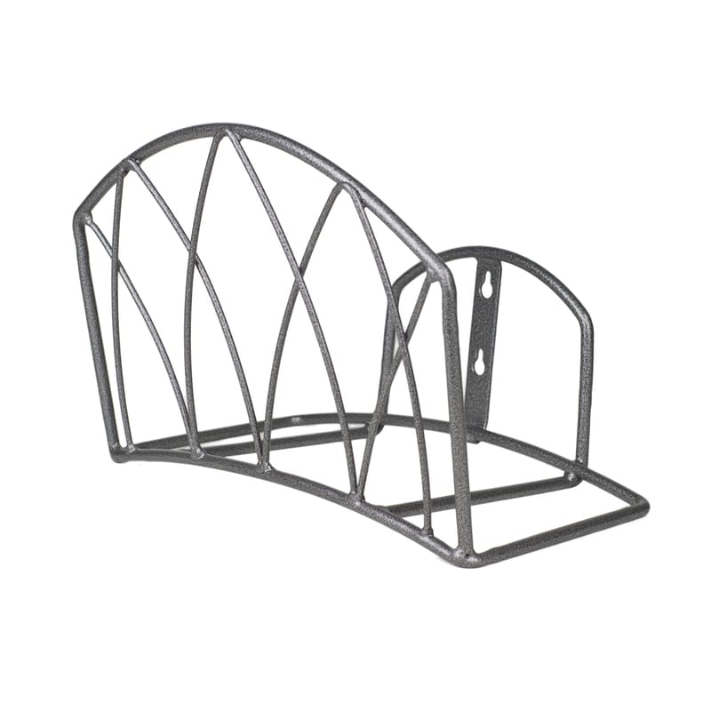 Yard Butler HH-BSKT 125 ft. Gray Wall Mounted Hose Hanger