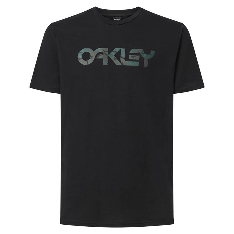 Oakley FOA404011-93W2X XXL Short Sleeve Men's Crew Neck Black and Camo Mark II Tee 2.0 Tee Shirt