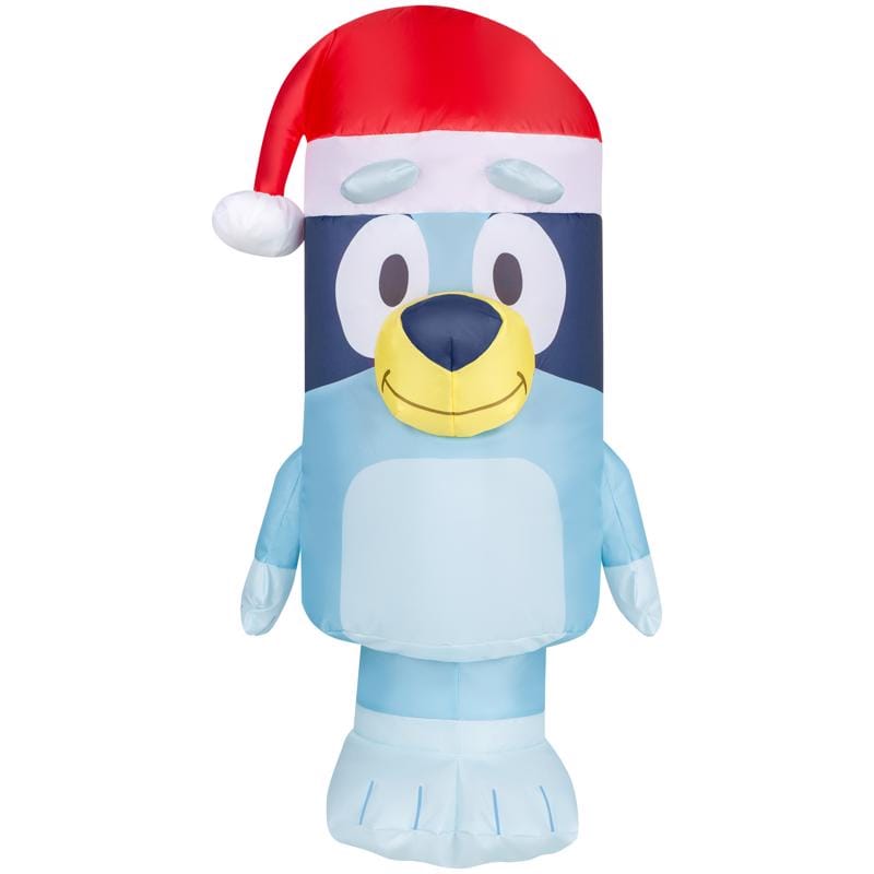 Ace 882400 Bluey with Santa Hat Inflatable 22.4 in.