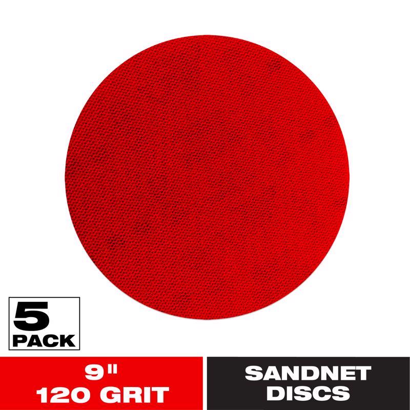 Diablo DND090120H05G SandNet 9 in. L X 9 in. W Ceramic Blend 120 Grit Medium Drywall Sand Pad