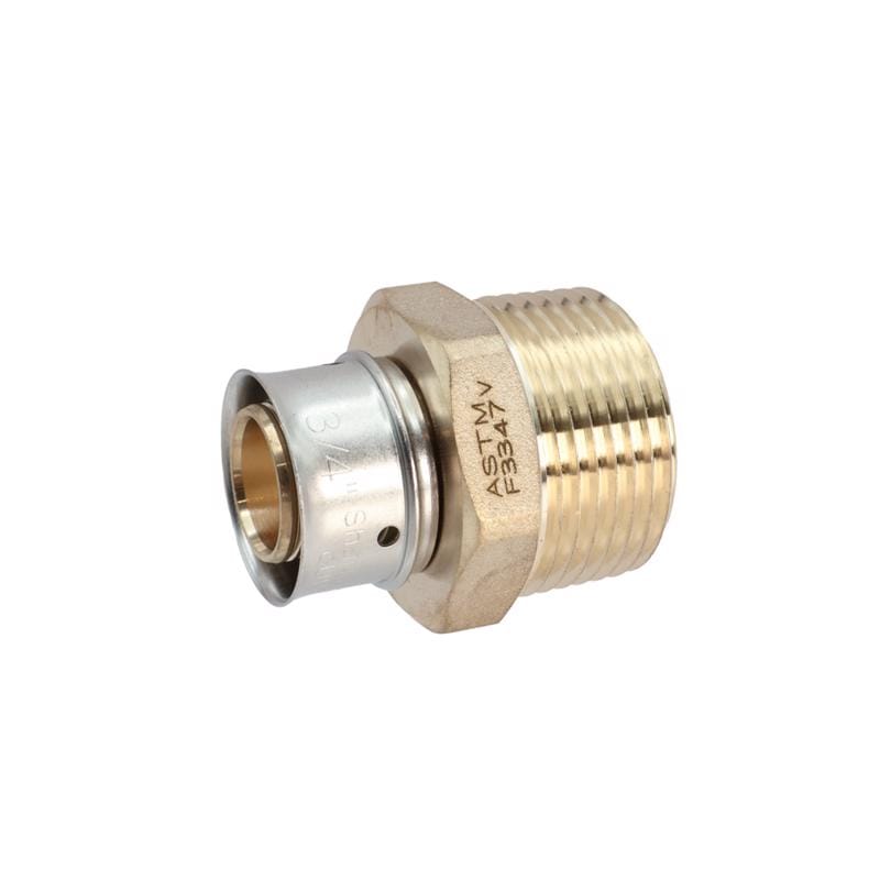 SharkBite UCP139Z PEX Press 3/4 in. Press each X 1 in. D MNPT each Brass Male Adapter