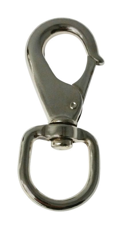 Baron Z-251-1 1 in. D X 3-3/4 in. L Nickel-Plated Zinc Quick Snap 70 lb