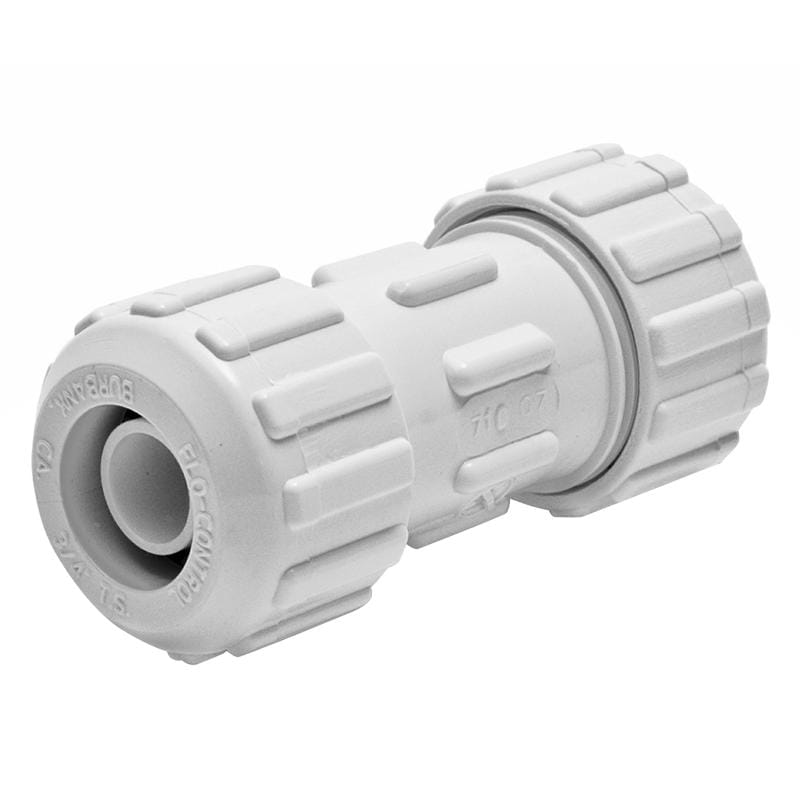 NDS 710-07 Flo Lock 3/4 in. Compression in. X 3/4 in. D Compression PVC Coupling