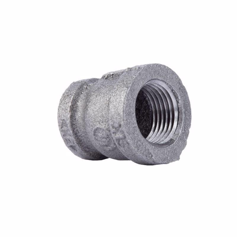 STZ Industries 310RC-1238 1/2 in. FIP each X 3/8 in. D FIP Black Malleable Iron Reducing Coupling