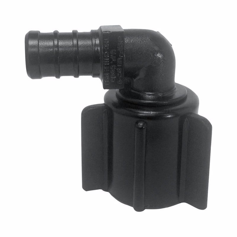 Flair-It 32814 Ecopoly 1/2 in. PEX Barb X 1/2 in. D FPT Plastic Swivel Elbow
