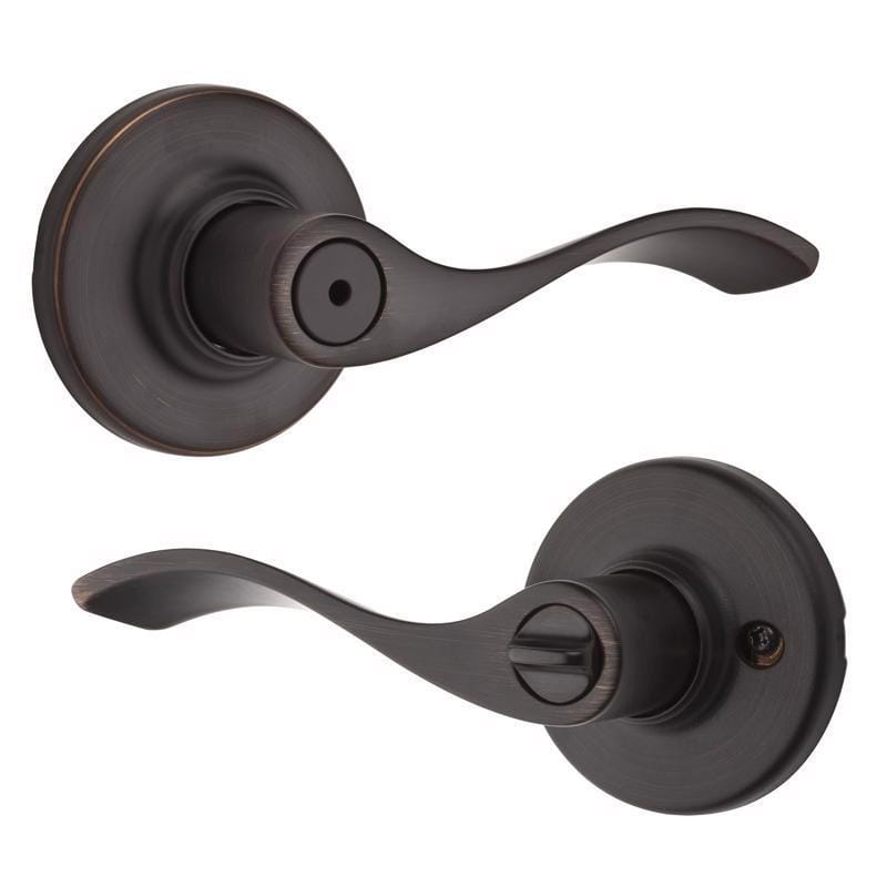Kwikset 93001-883 Balboa Venetian Bronze Privacy Lever
